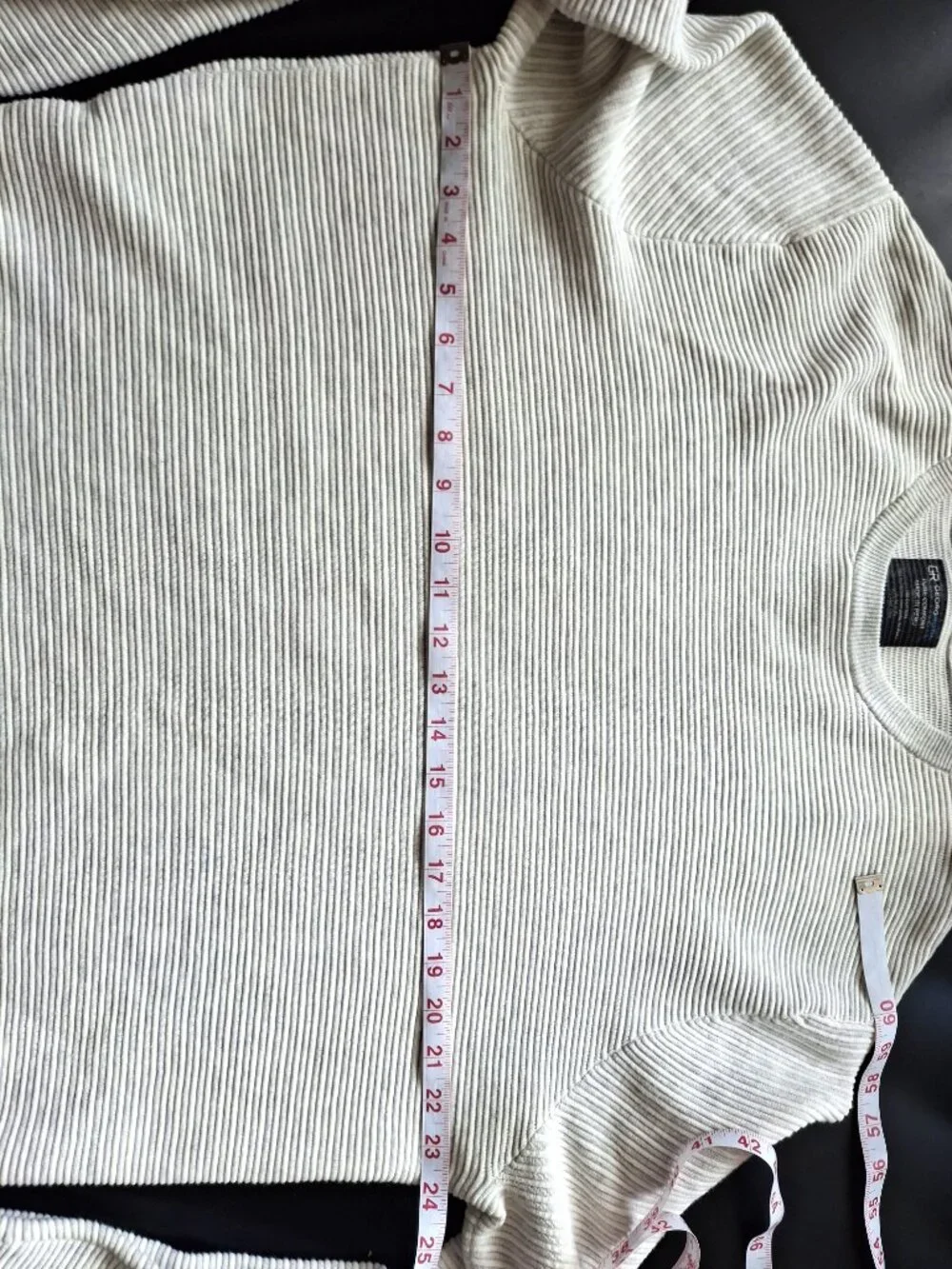 Georg Roth Pure Comfort Men's XL 100% Cotton Textured Crewneck Sweater Peru